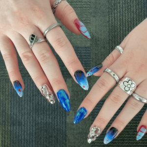 BILLIE EILISH NAILS (HIT ME HARD AND SOFT ALBUM) - LONG ALMOND