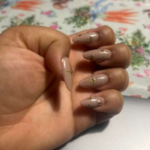 LUCKY STAR NAILS - LONG ALMOND